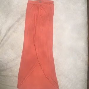 ASOS Size 0 maxi skirt with wrap detail